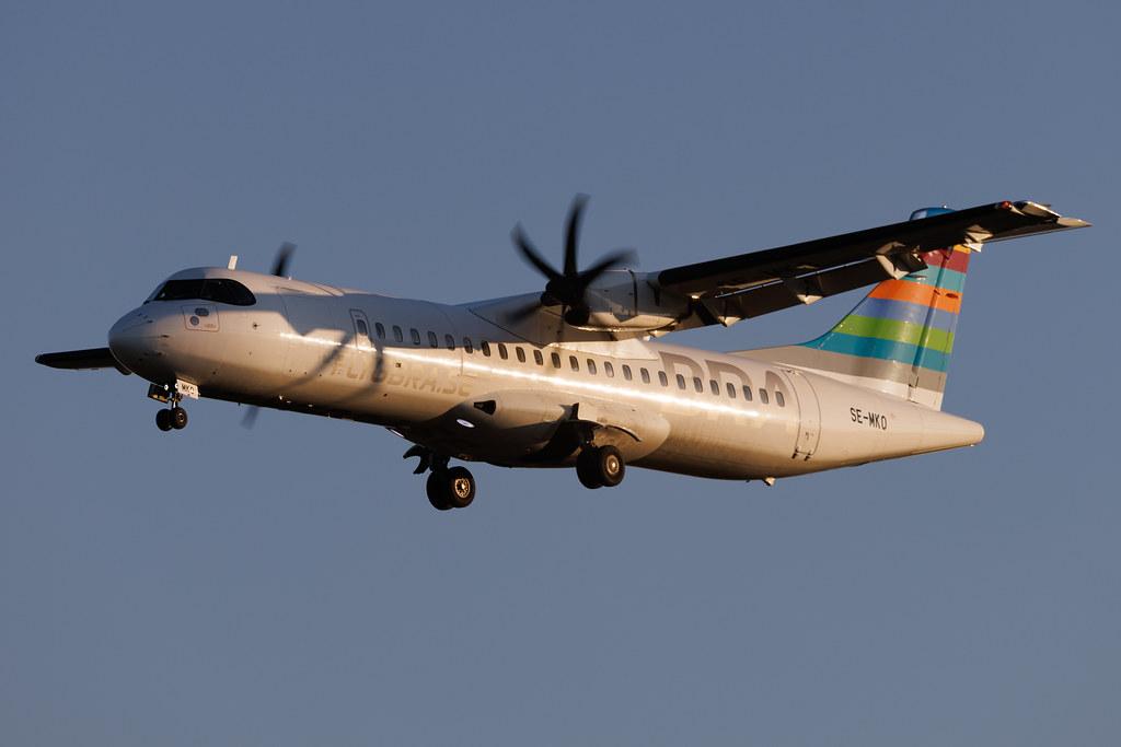 Hamburg Airport: BRA (TF / BRX) | ATR 72-600 AT76 | SE-MKO | MSN 1528