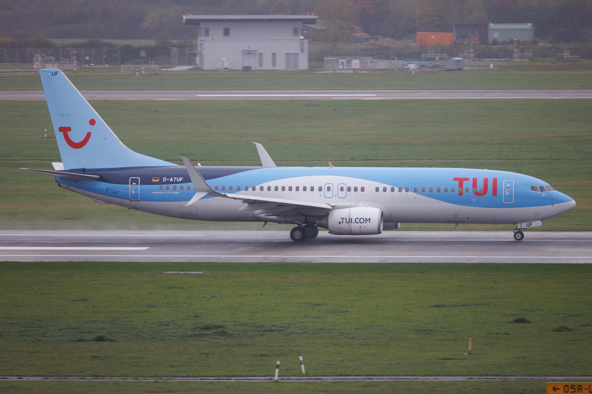 Düsseldorf Airport: TUI (X3 / TUI) | Operator: TUI fly | Boeing 737-8K5 B738 | D-ATUF | MSN 34687