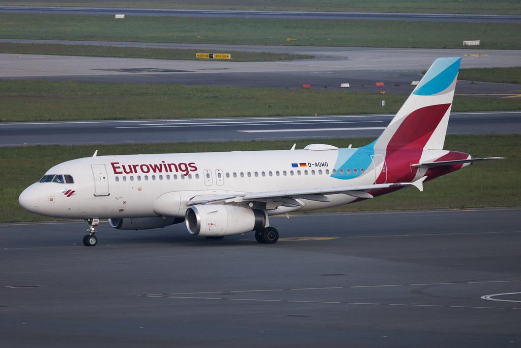 Hamburg Airport: Eurowings (EW / EWG) | Airbus A319-132 A319 | D-AGWO | MSN 4166