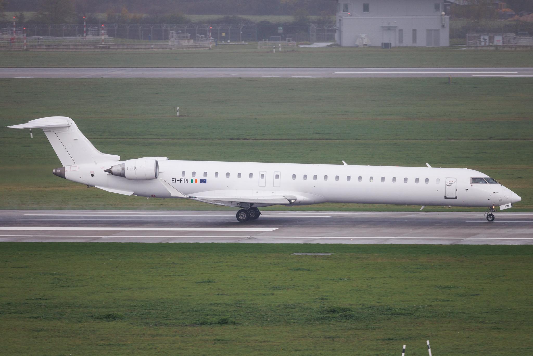 Düsseldorf Airport: CityJet (WX / BCY) | Operator: Cityjet | Mitsubishi CRJ-900LR CRJ9 | EI-FPI | MSN 15425