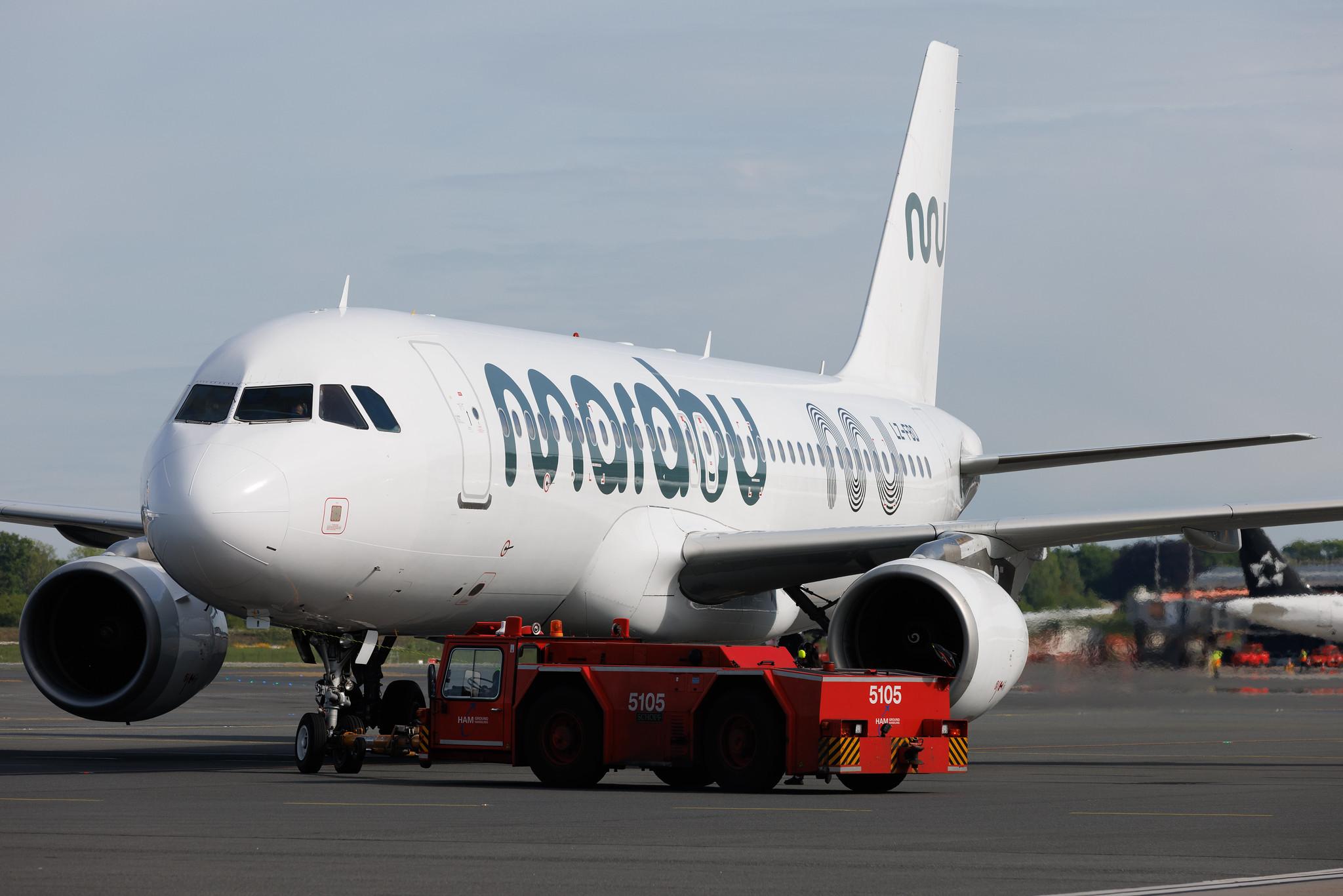 Hamburg Airport: Marabu (DI / MBU) | Operator: Bulgaria Air | Airbus A320-214 A320 | LZ-FBD | MSN 2596
