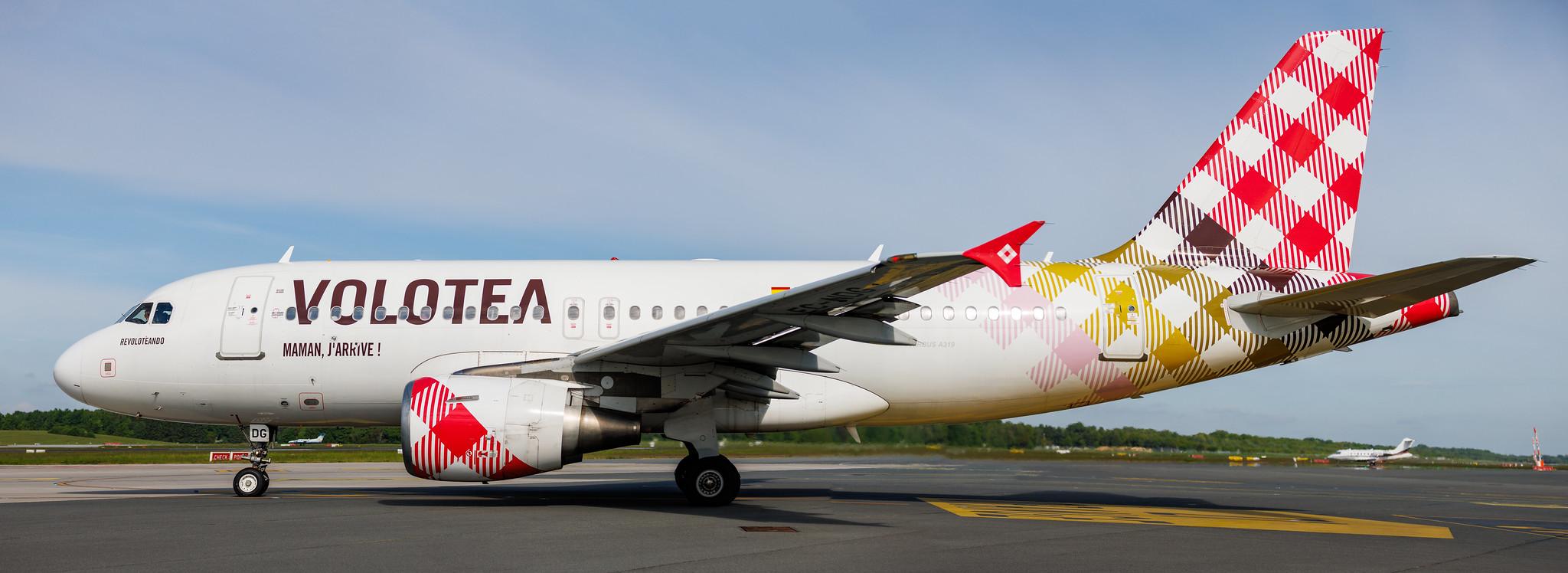 Hamburg Airport: Volotea (V7 / VOE) | Airbus A319-112 A319 | EC-NDG | MSN 03364