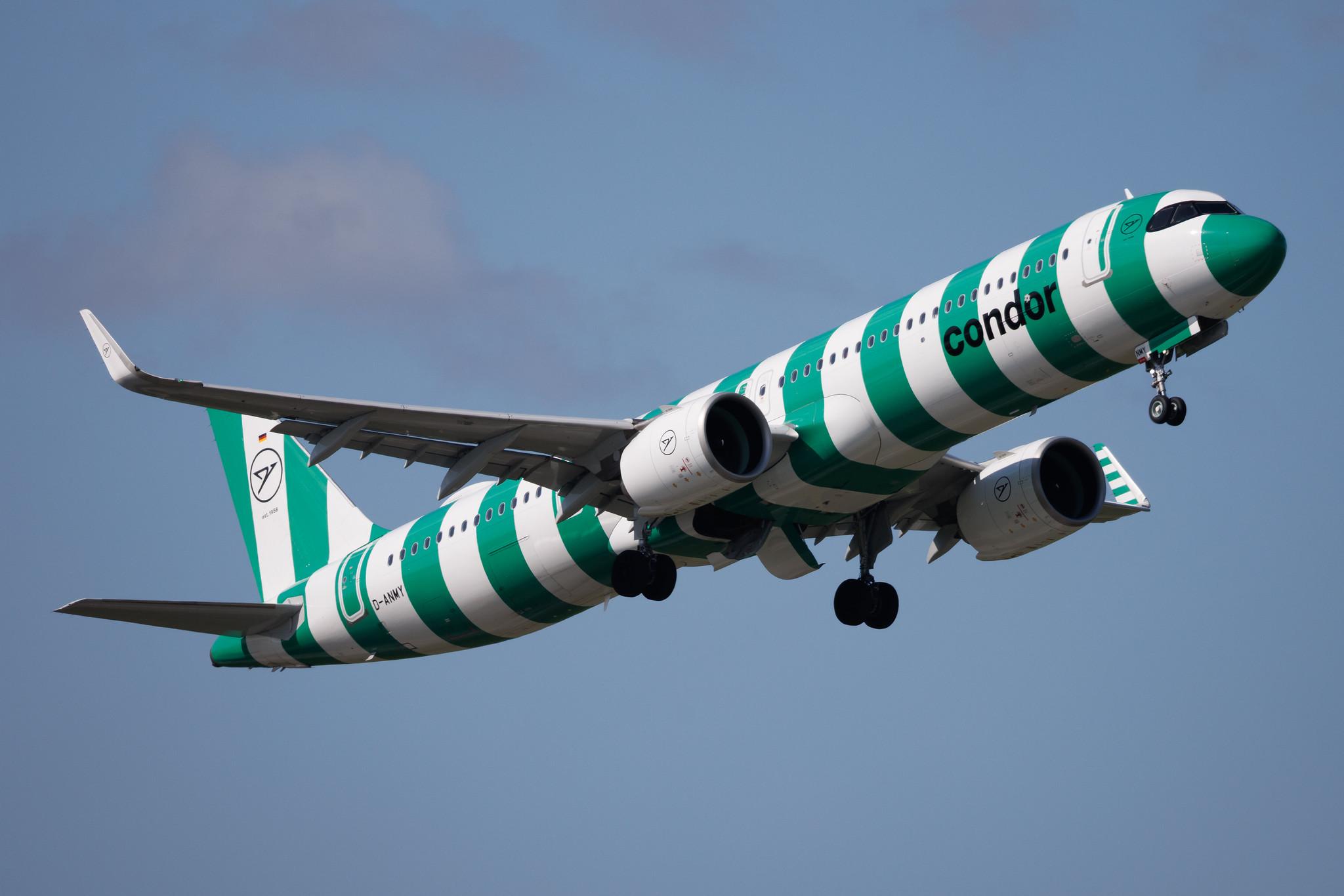 Düsseldorf Airport: Condor (DE / CFG) | Livery: Green Island Livery | Airbus A321-271NX A21N | D-ANMY | MSN 11986