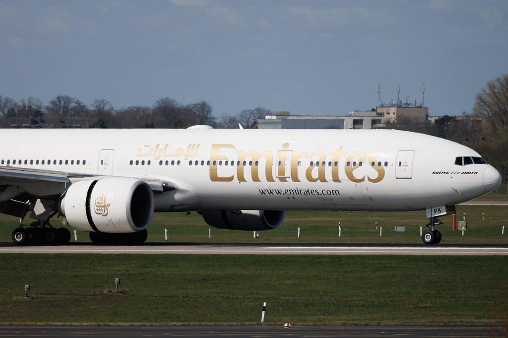 Düsseldorf Airport: Emirates (EK / UAE) | Boeing 777-31H(ER) B77W | A6-EPK | MSN 42330