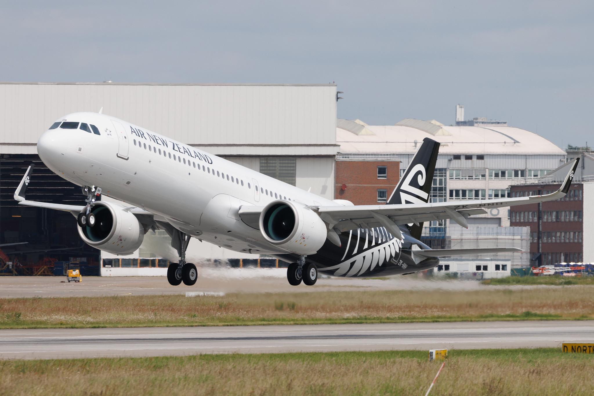 Hamburg Finkenwerder: Air New Zealand (NZ / ANZ) | Airbus A321-271NX A21N | ZK-NNH | MSN 12513