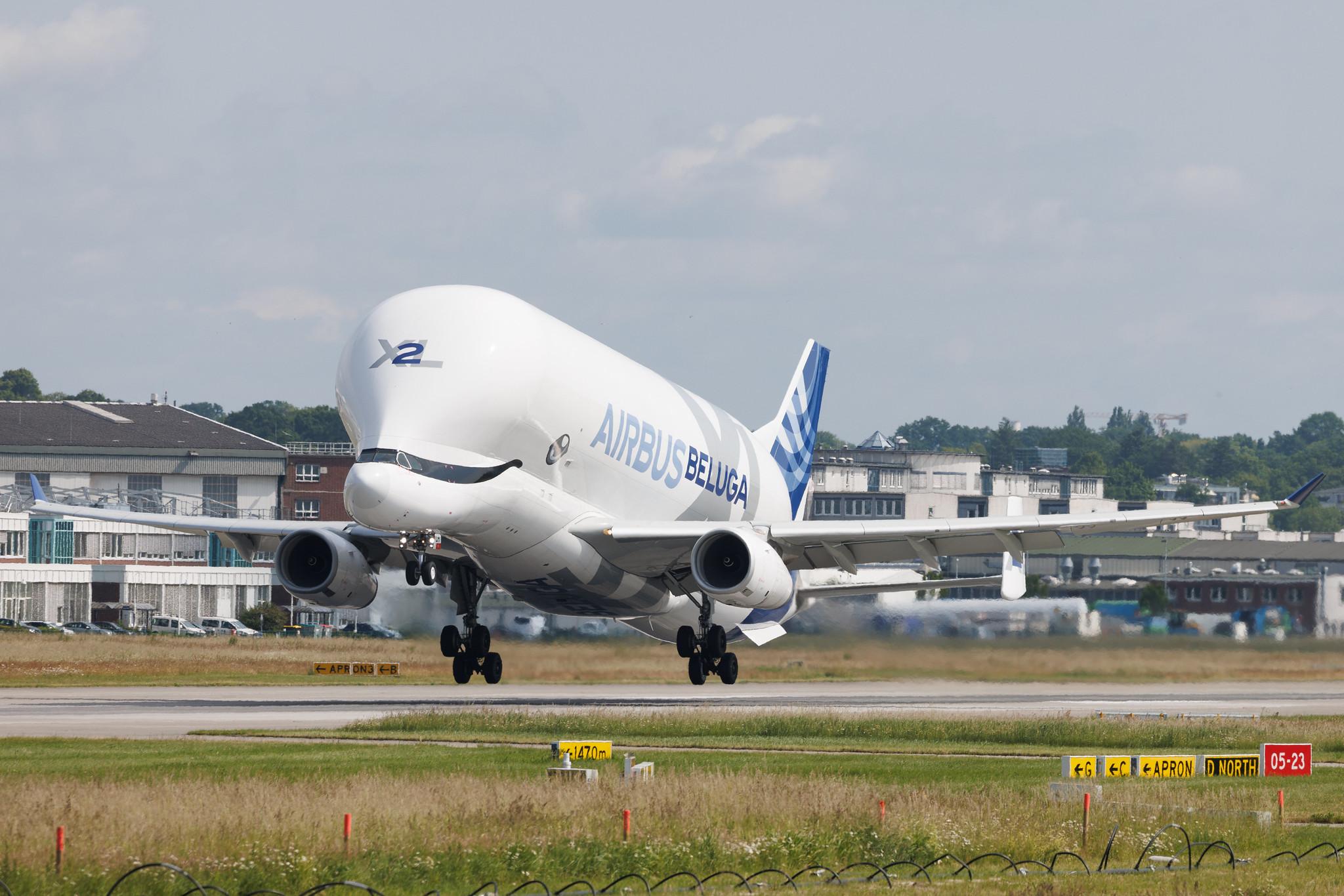 Hamburg Finkenwerder: Airbus Transport International (4Y / BGA) | Airbus A330-743L Beluga XL A337 | F-GXLH | MSN 1853