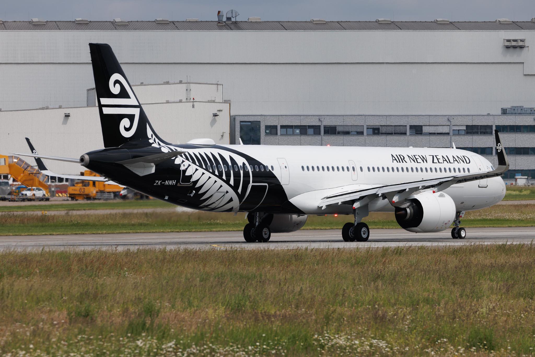 Hamburg Finkenwerder: Air New Zealand (NZ / ANZ) | Airbus A321-271NX A21N | ZK-NNH | MSN 12513