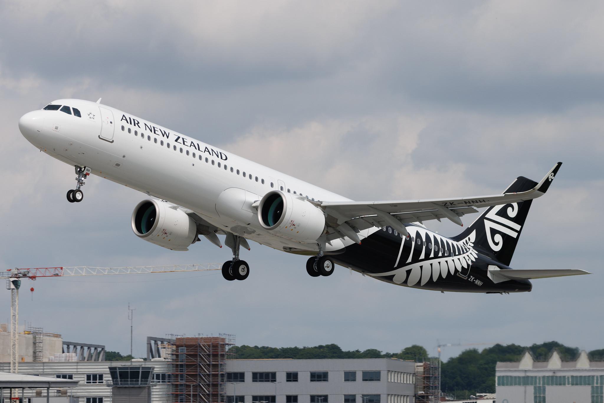 Hamburg Finkenwerder: Air New Zealand (NZ / ANZ) | Airbus A321-271NX A21N | ZK-NNH | MSN 12513