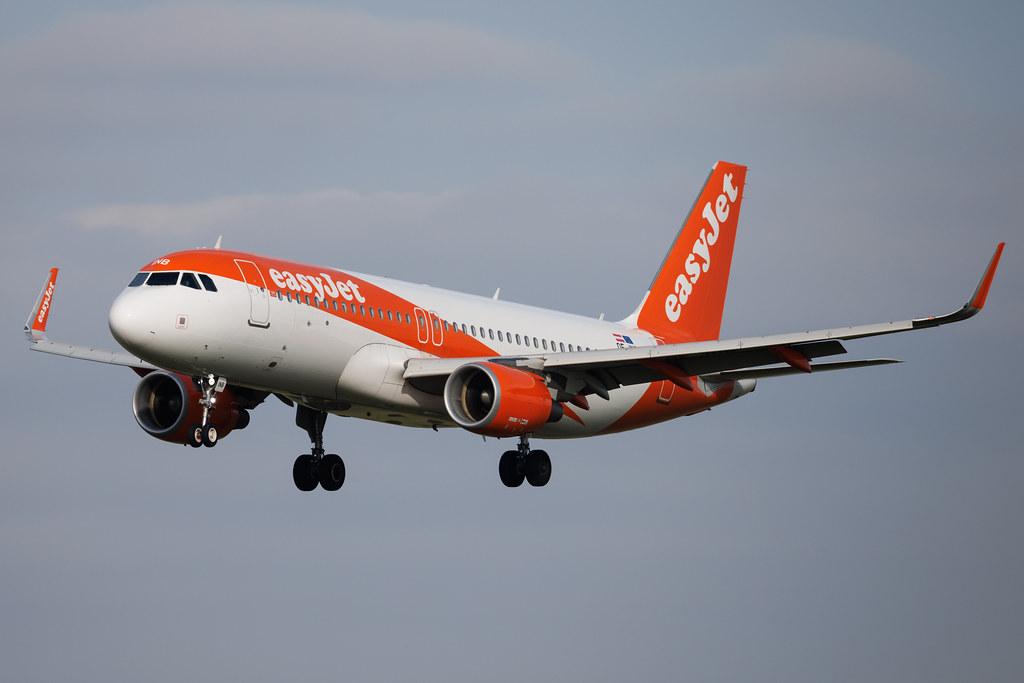 Flughafen Berlin Brandenburg: easyJet (U2 / EZY) | Operator: easyJet Europe | Airbus A320-214 A320 | OE-INB | MSN 7730