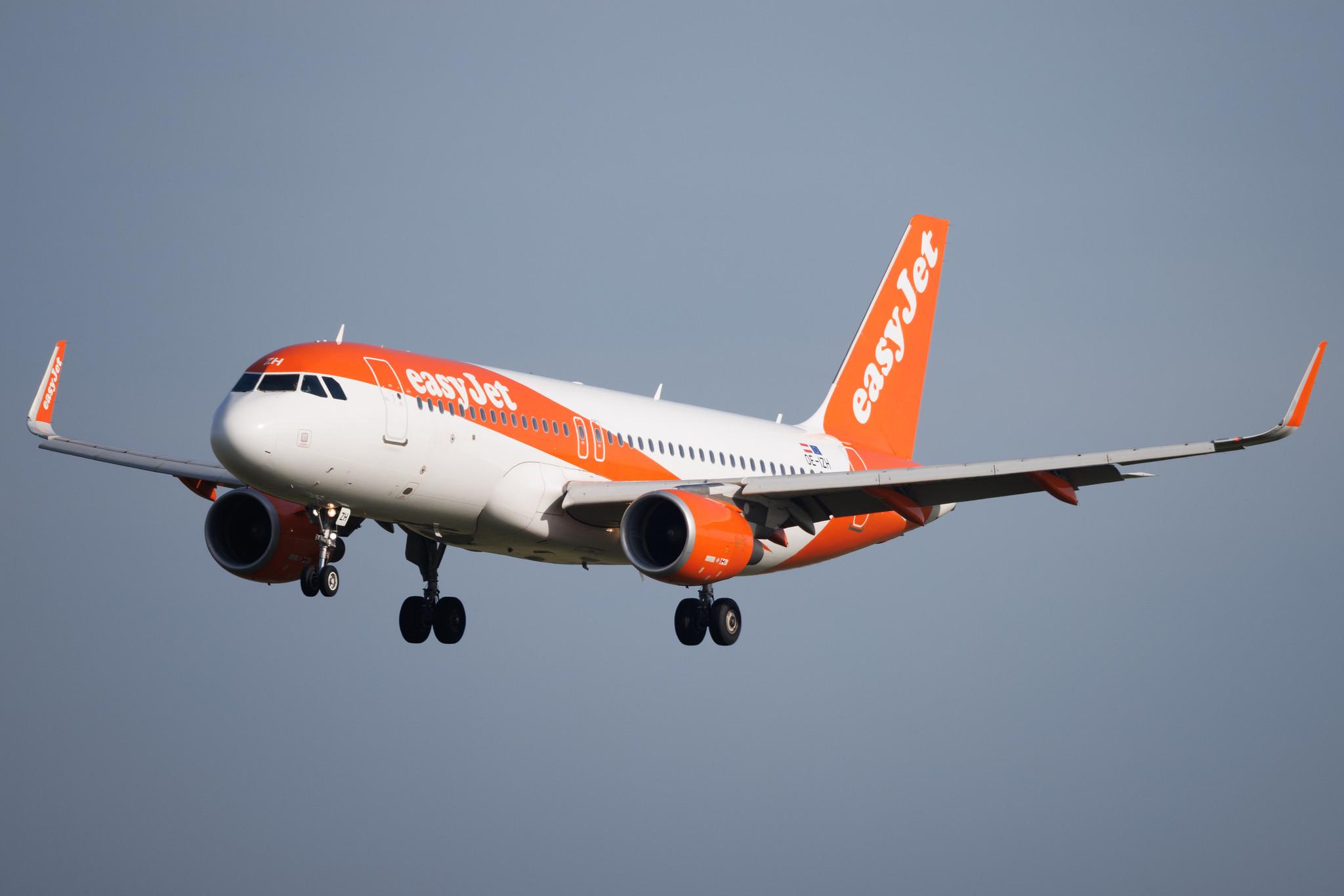 Flughafen Berlin Brandenburg: easyJet (U2 / EZY) | Operator: easyJet Europe | Airbus A320-214 A320 | OE-IZH | MSN 06892