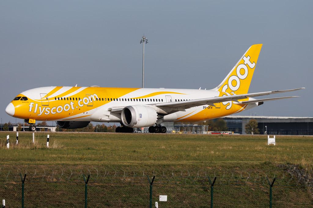 Flughafen Berlin Brandenburg: Scoot (TR / TGW) | Boeing 787-8 Dreamliner B788 | 9V-OFH | MSN 37124
