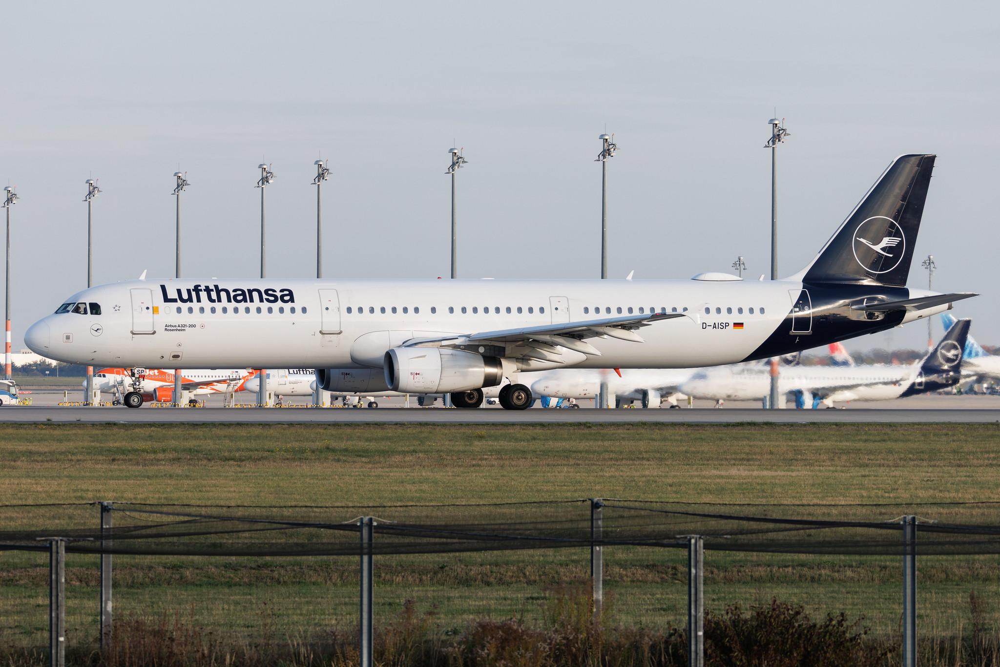 Flughafen Berlin Brandenburg: Lufthansa (LH / DLH) | Airbus A321-231 A321 | D-AISP | MSN 3864