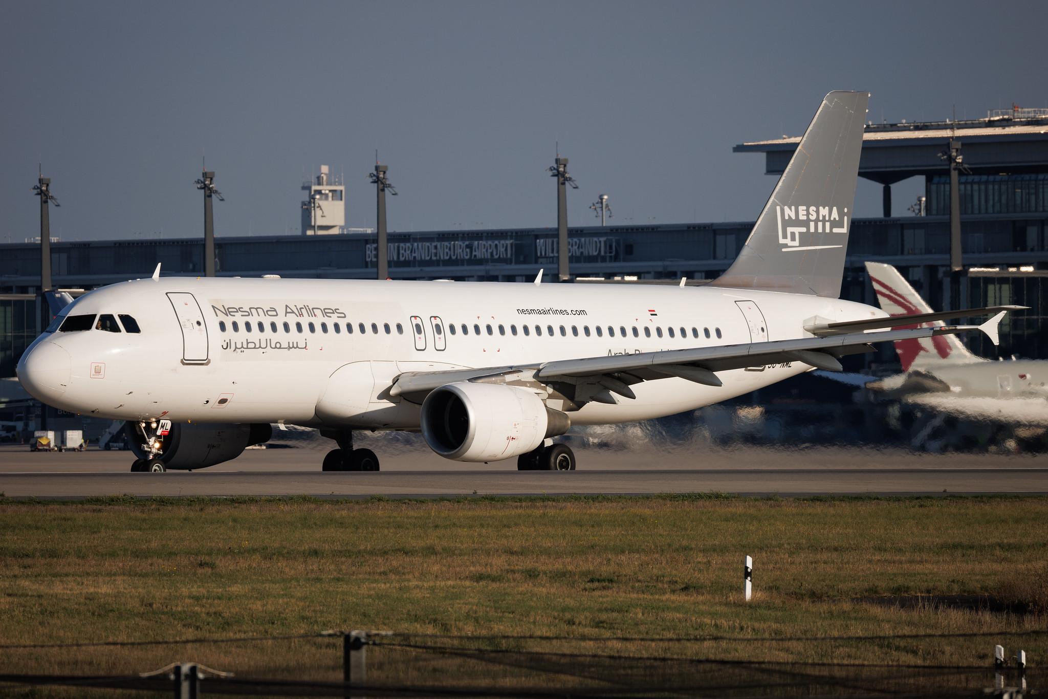 Flughafen Berlin Brandenburg: Nesma Airlines (NE / NMA) | Airbus A320-214 A320 | SU-NML | MSN 05175