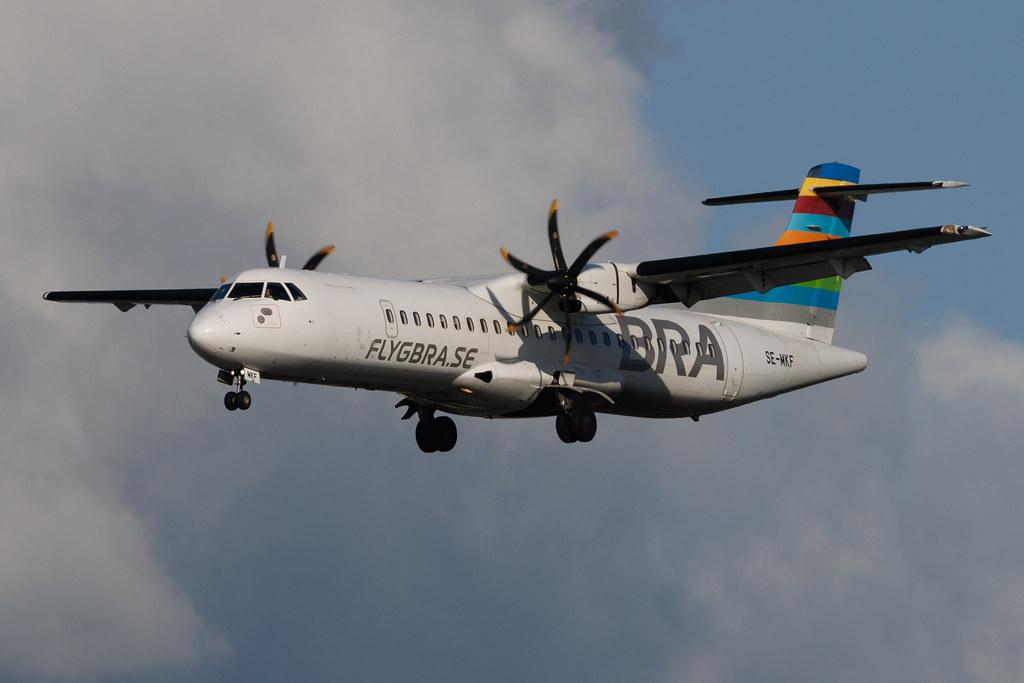 Hamburg Airport: BRA (TF / BRX) | ATR 72-600 AT76 | SE-MKF | MSN 1357