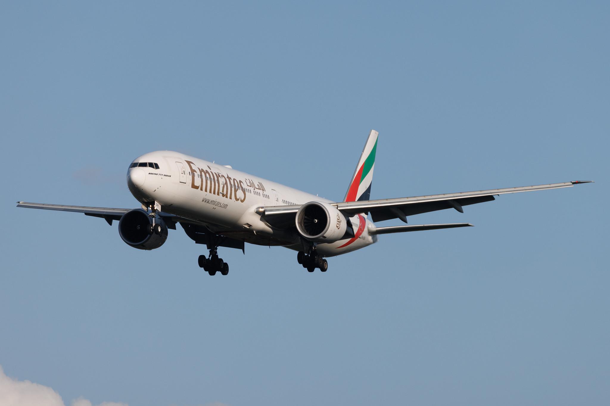 Hamburg Airport: Emirates (EK / UAE) | Boeing 777-31H(ER) B77W | A6-EPK | MSN 42330