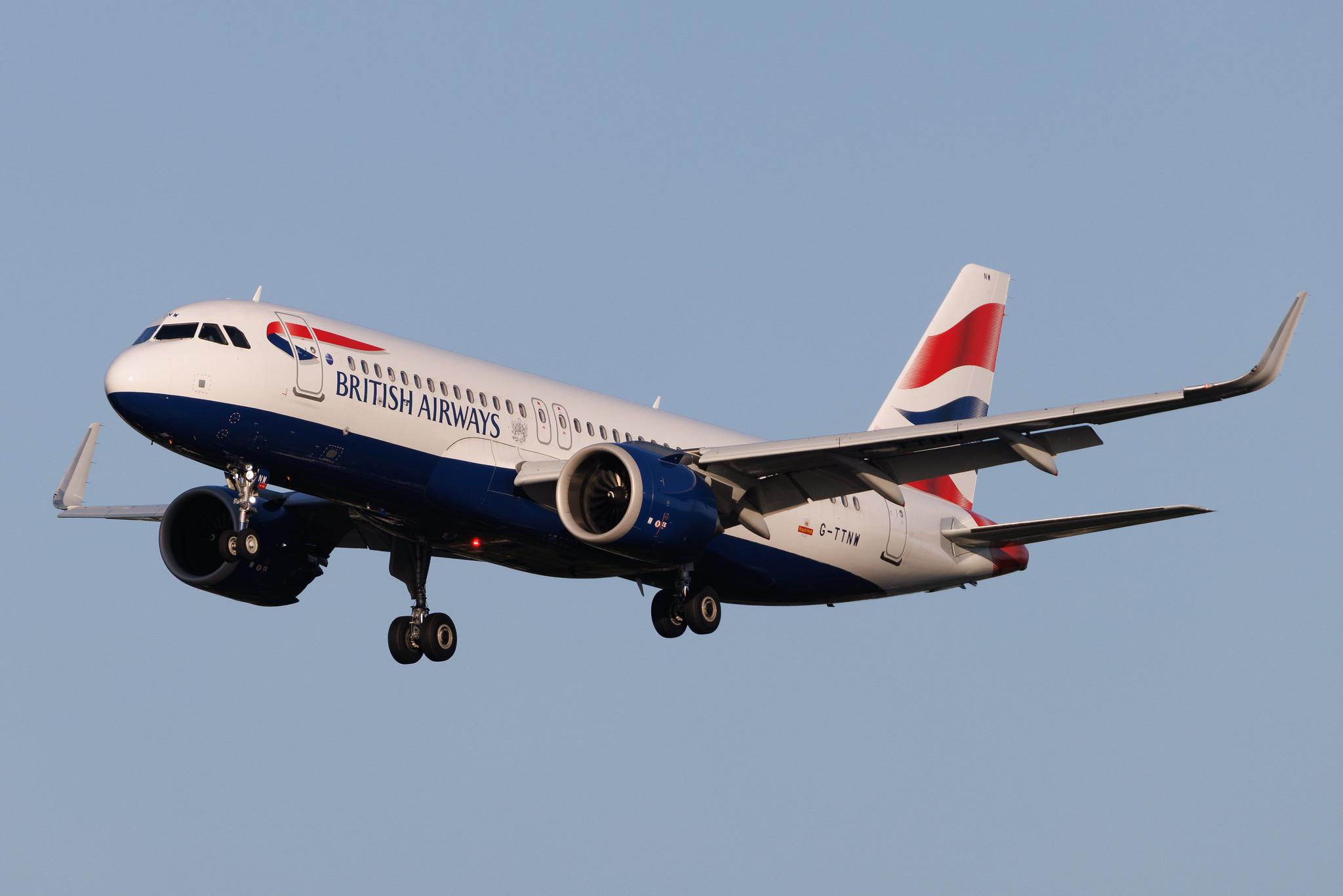 Hamburg Airport: British Airways (BA / BAW) | Airbus A320-251N A20N | G-TTNW | MSN 12133