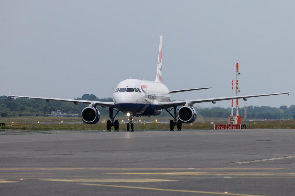 Hamburg Airport: British Airways (BA / BAW) | Airbus A320-232 A320 | G-EUUE | MSN 1782