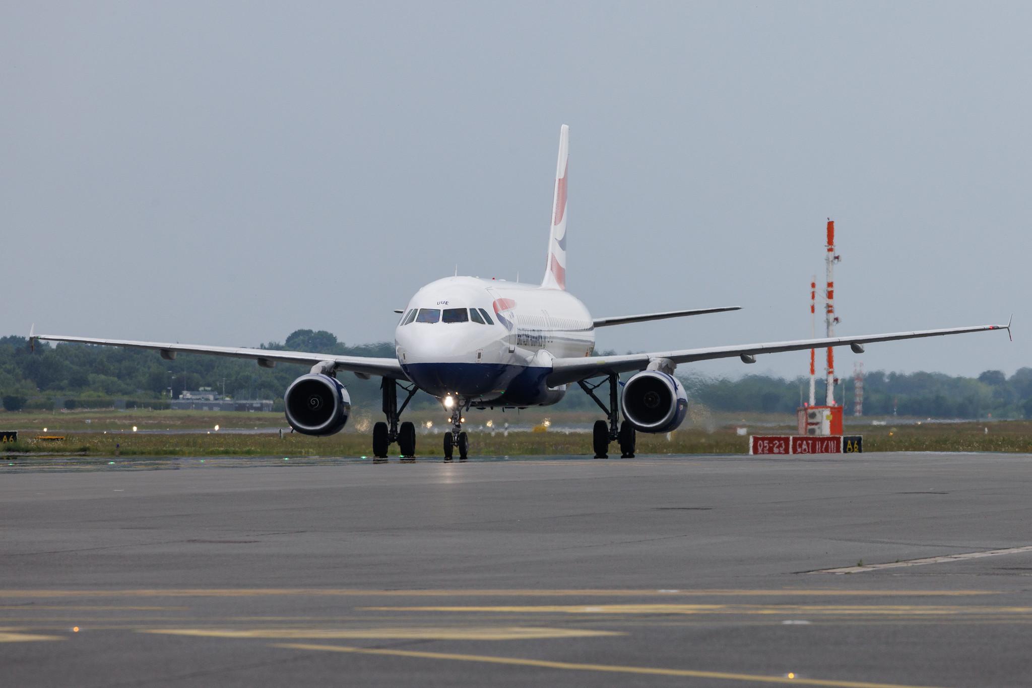 Hamburg Airport: British Airways (BA / BAW) | Airbus A320-232 A320 | G-EUUE | MSN 1782