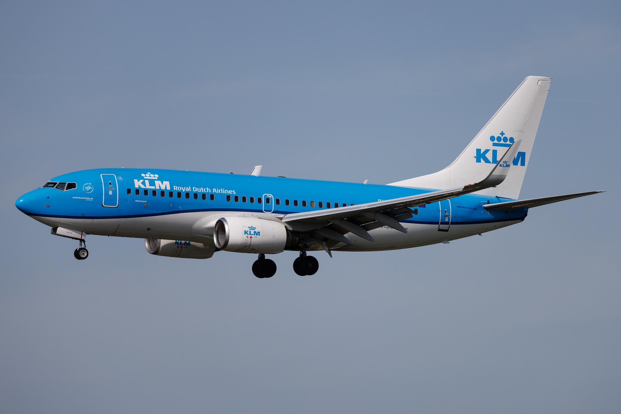 Hamburg Airport: KLM (KL / KLM) | Boeing 737-7K2 B737 | PH-BGQ | MSN 39256