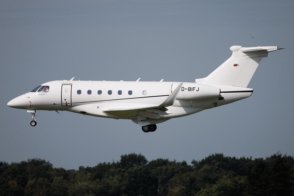 Hamburg Airport: VistaJet (VJT) | Operator: VistaJet Germany | Embraer Praetor 600 E550 | D-BIFJ | MSN 55020216
