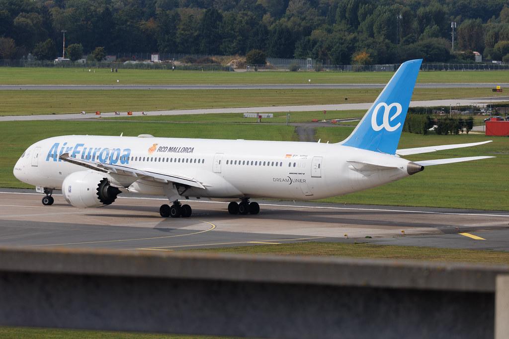 Hamburg Airport: Air Europa (UX / AEA) | Boeing 787-9 Dreamliner B789 | EC-NBM | MSN 65246