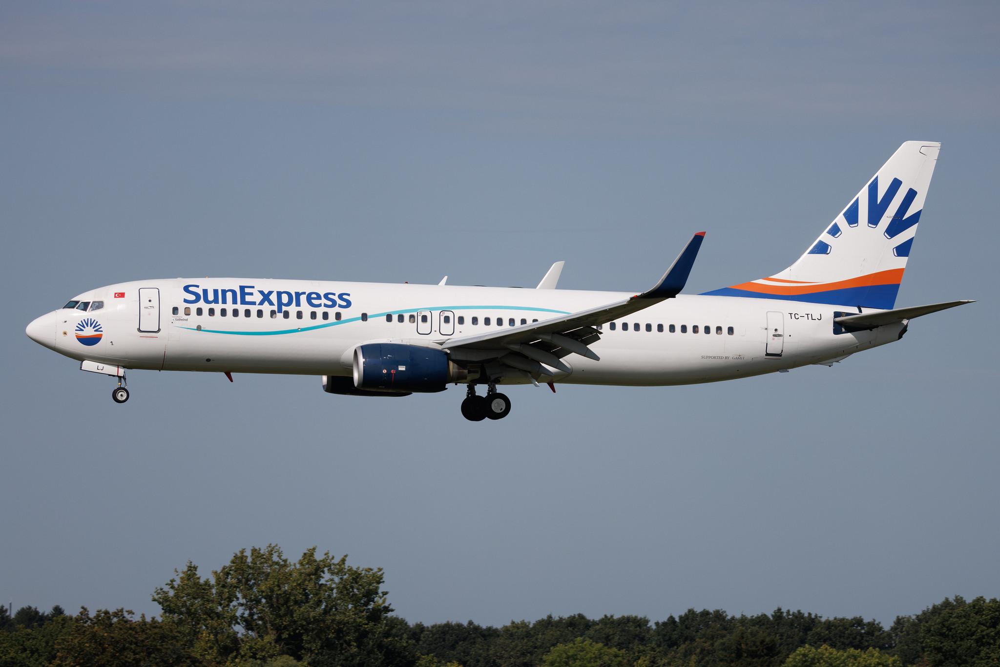 Hamburg Airport: SunExpress (XQ / SXS) | Operator: Tailwind Airlines |  Boeing 737-8Z9 B738 | TC-TLJ | MSN 34262