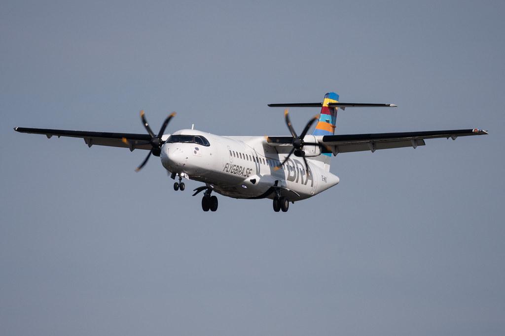 Hamburg Airport: BRA (TF / BRX) | ATR 72-600 AT76 | SE-MKO | MSN 1528