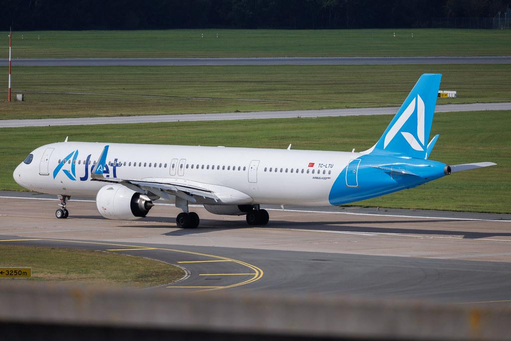 Hamburg Airport: AJet (VF / TKJ) | Airbus A321-271NX A21N | TC-LTU | MSN 11239