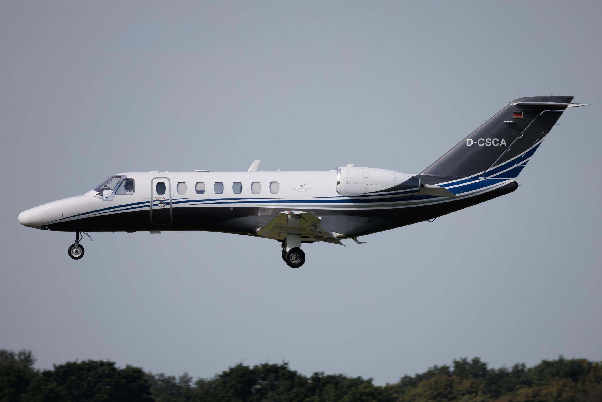 Hamburg Airport: Silver Cloud Air (SCR) |  Cessna Citation CJ3 C25B | D-CSCA | MSN 525B0378