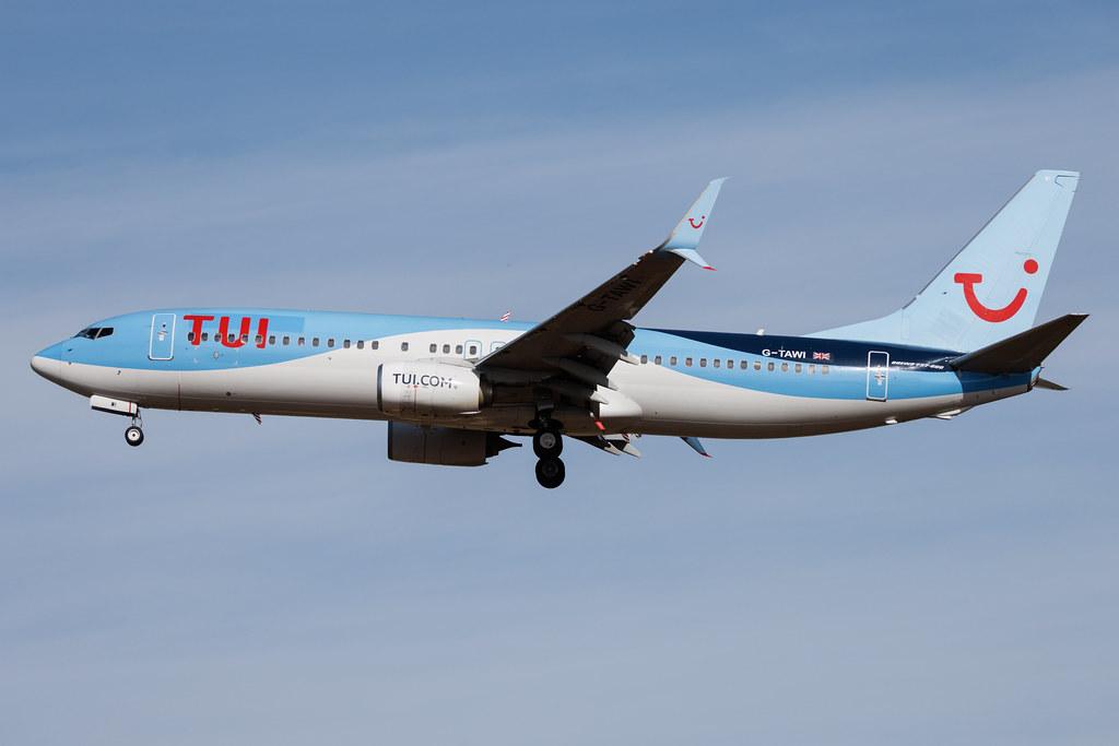 Palma de Mallorca Airport: TUI (X3 / TUI) | Operator: TUI Airways | Boeing 737-8K5 B738 | G-TAWI | MSN 37267