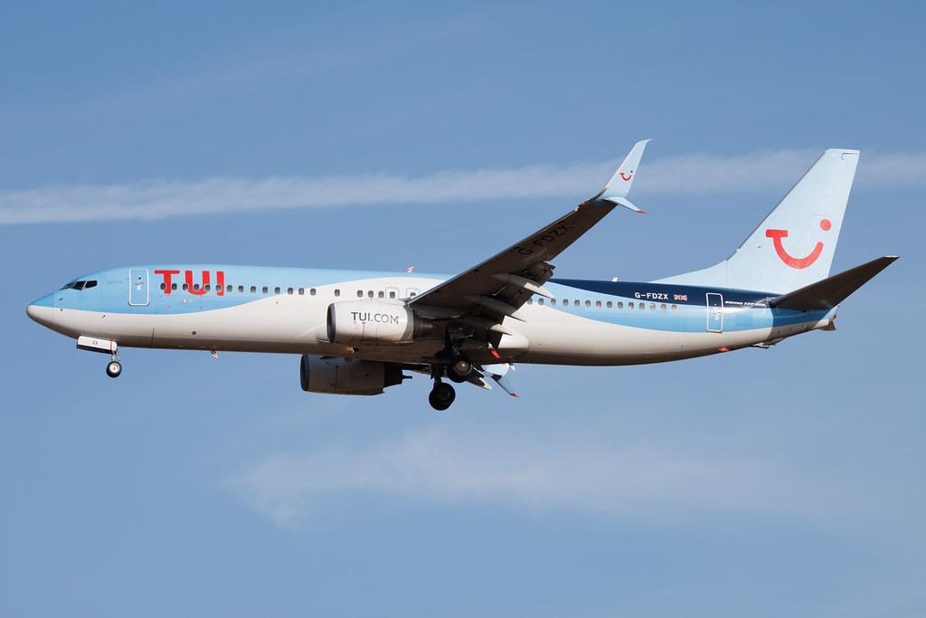 Palma de Mallorca Airport: TUI (X3 / TUI) | Operator: TUI Airways |  Boeing 737-8K5 B738 | G-FDZX | MSN 37258