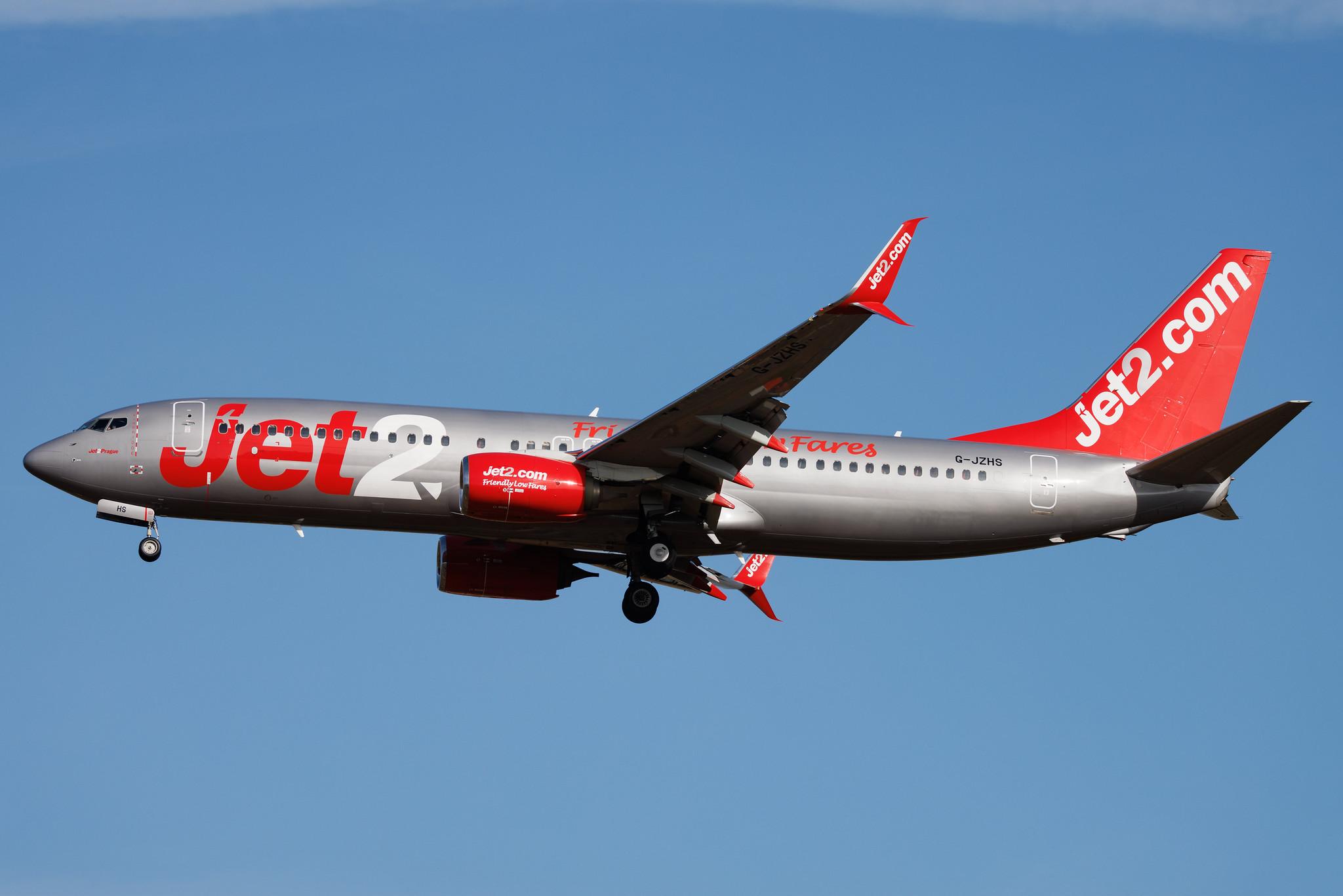 Palma de Mallorca Airport: Jet2 (LS / EXS) | Boeing 737-8MG B738 | G-JZHS | MSN 63149
