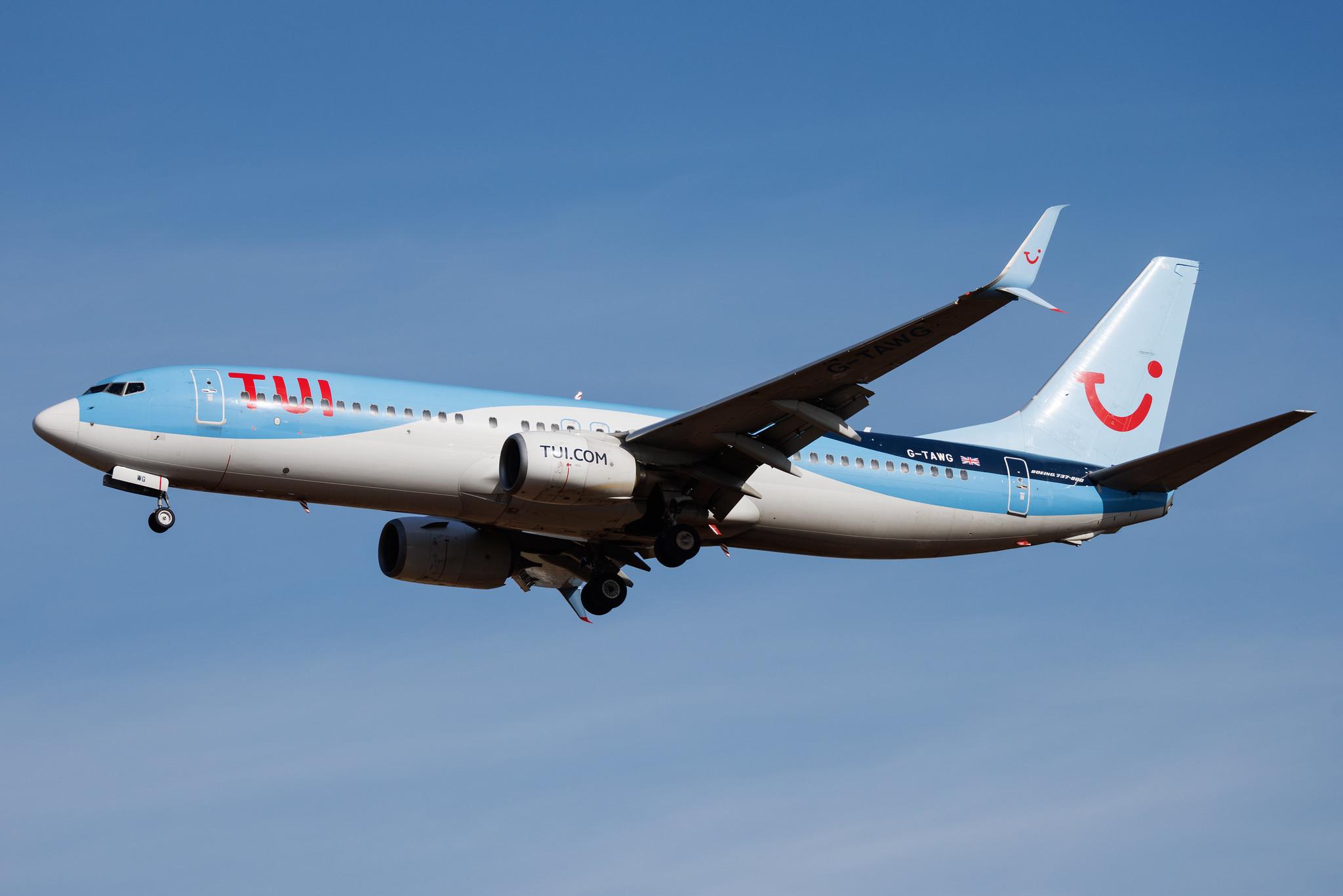 Palma de Mallorca Airport: TUI (X3 / TUI) | Operator: TUI Airways | Boeing 737-8K5 B738 | G-TAWG | MSN 37266