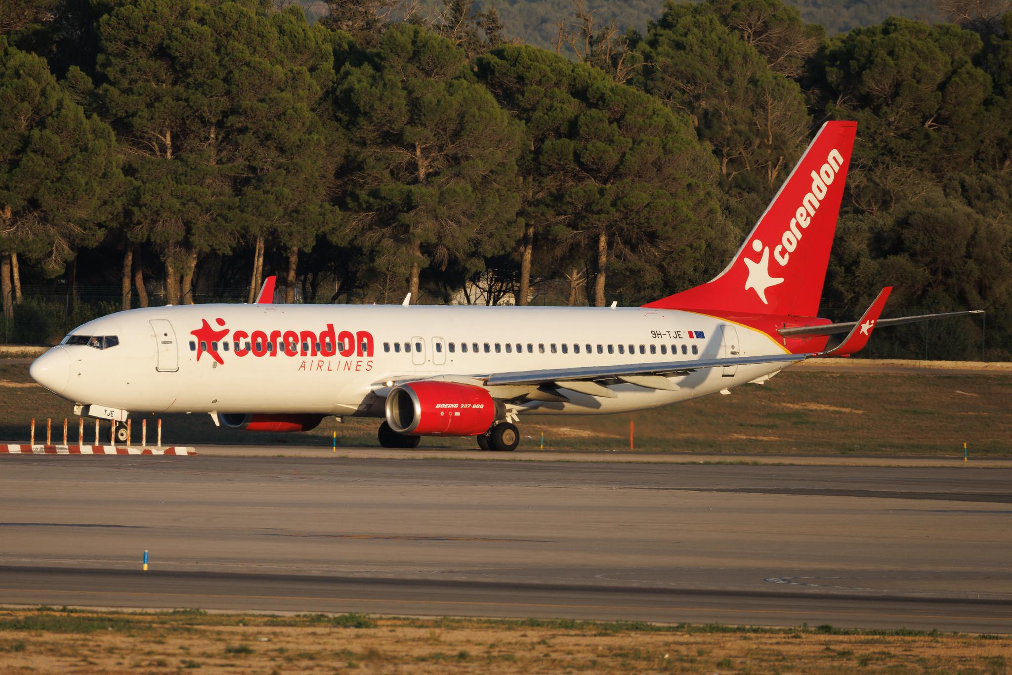 Palma de Mallorca Airport: Corendon Airlines (XC / CAI) | Operator: Corendon Airlines Europe | Boeing 737-85R B738 | 9H-TJE | MSN 35106