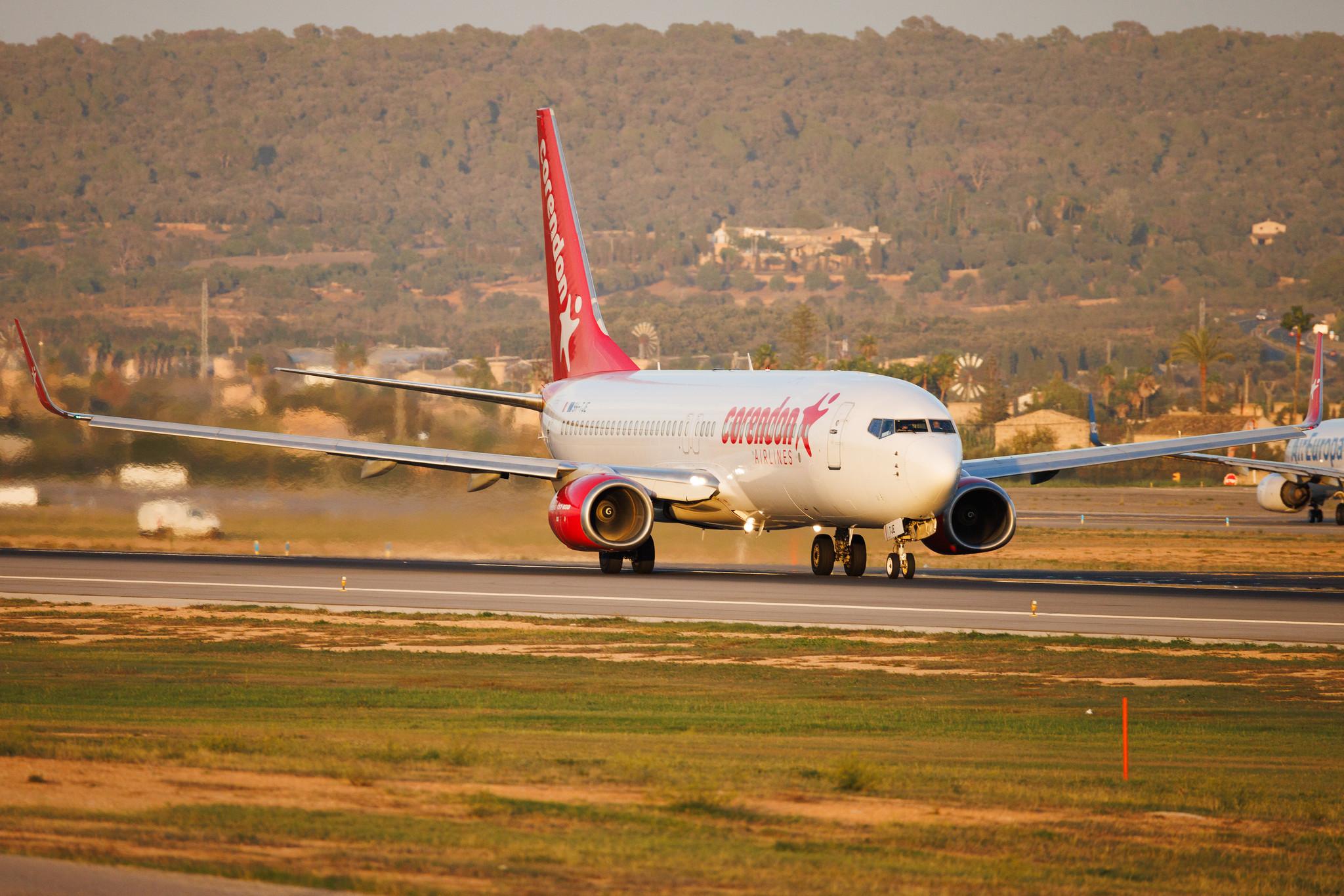 Palma de Mallorca Airport: Corendon Airlines (XC / CAI) | Operator: Corendon Airlines Europe | Boeing 737-85R B738 | 9H-TJE | MSN 35106