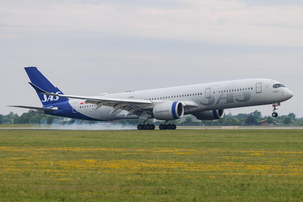 Copenhagen Airport: SAS (SK / SAS) | Airbus A350-941 A359 | SE-RSF | MSN 499