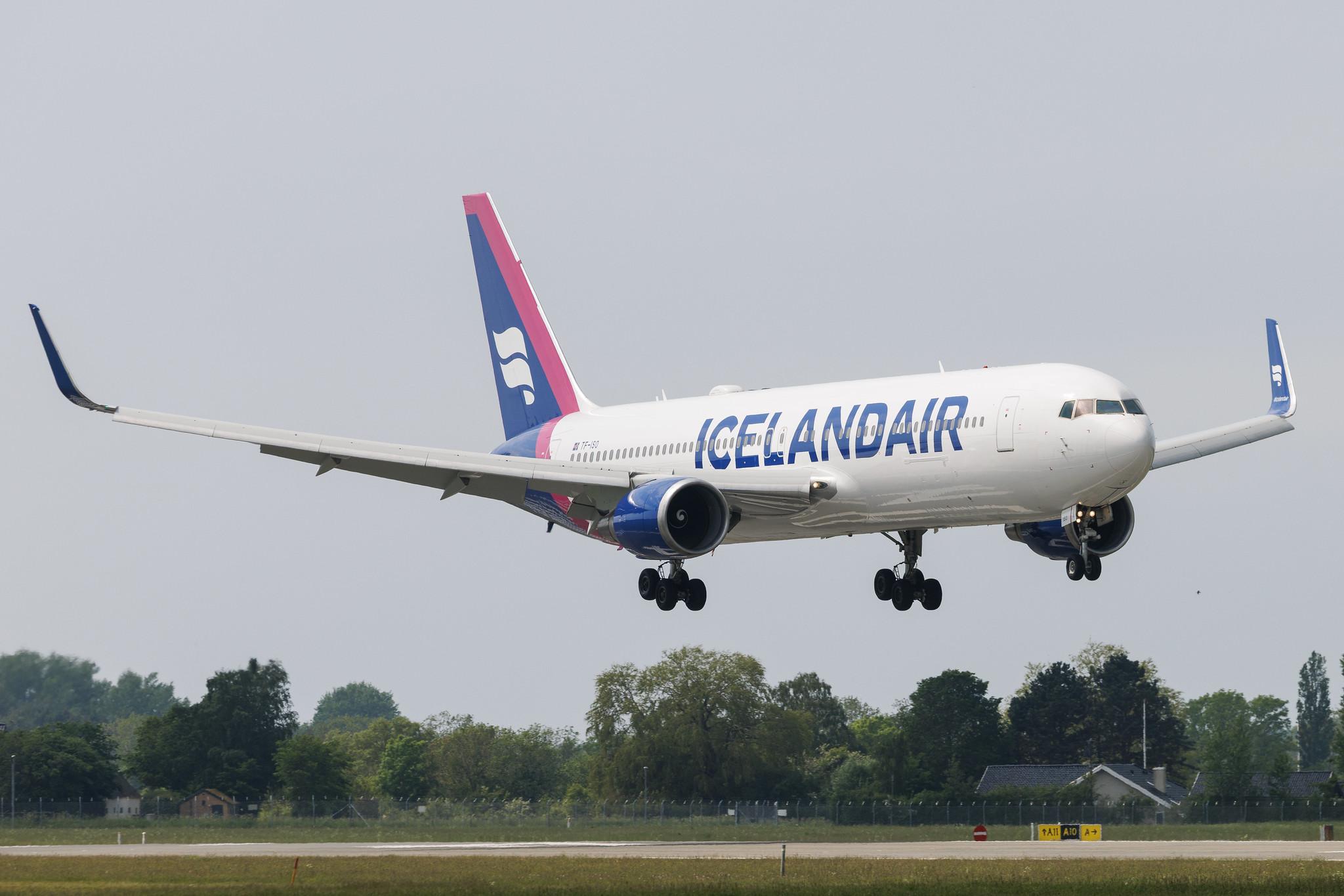 Copenhagen Airport: Icelandair (FI / ICE) | Boeing 767-319(ER) B763 | TF-ISO | MSN 29388