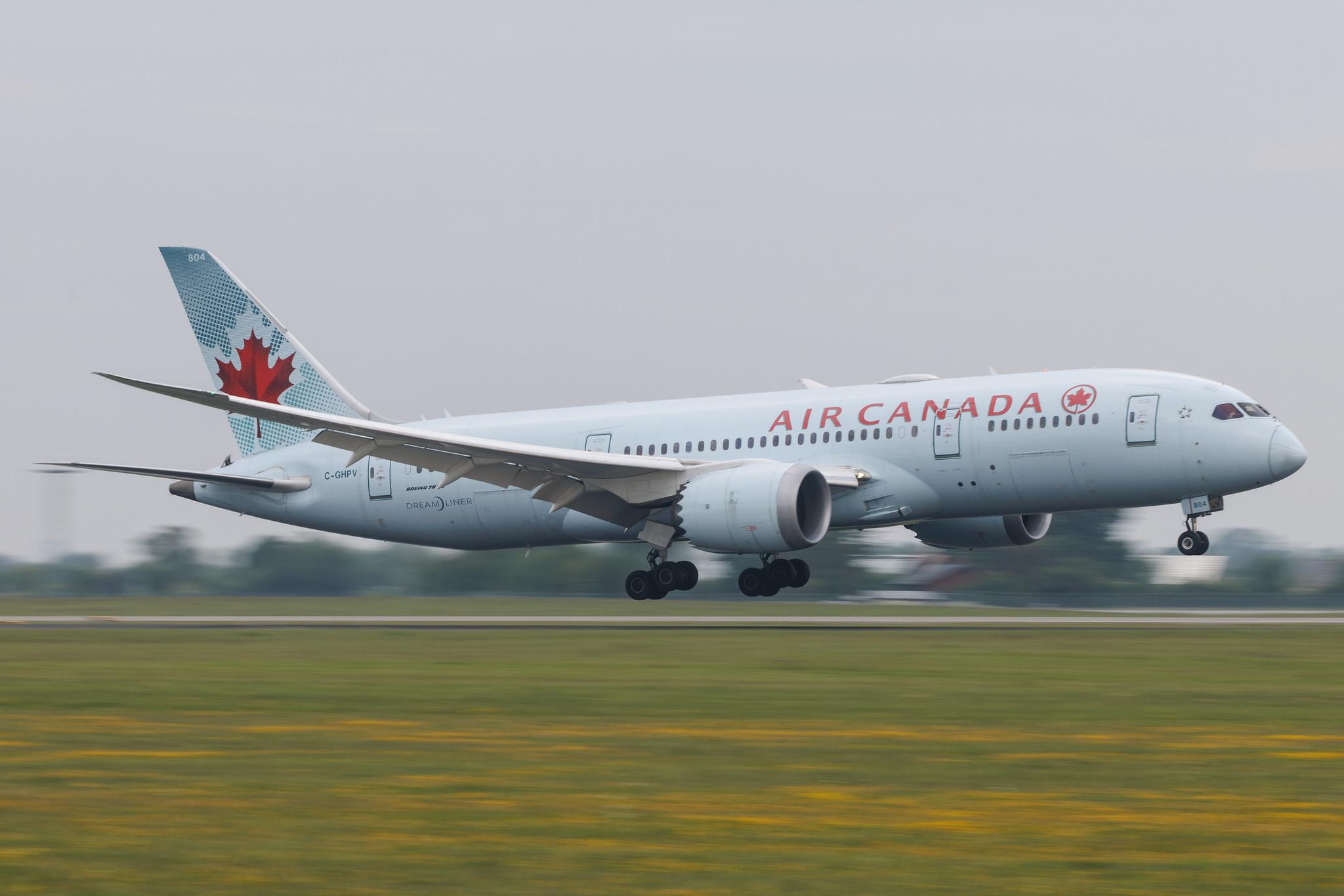 Copenhagen Airport: Air Canada (AC / ACA) | Boeing 787-8 Dreamliner B788 | C-GHPV | MSN 35260