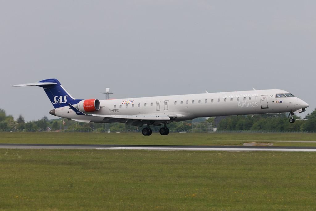 Copenhagen Airport: SAS (SK / SAS) | Operator: Cityjet | Mitsubishi CRJ-900LR CRJ9 | EI-FPX | MSN 15444