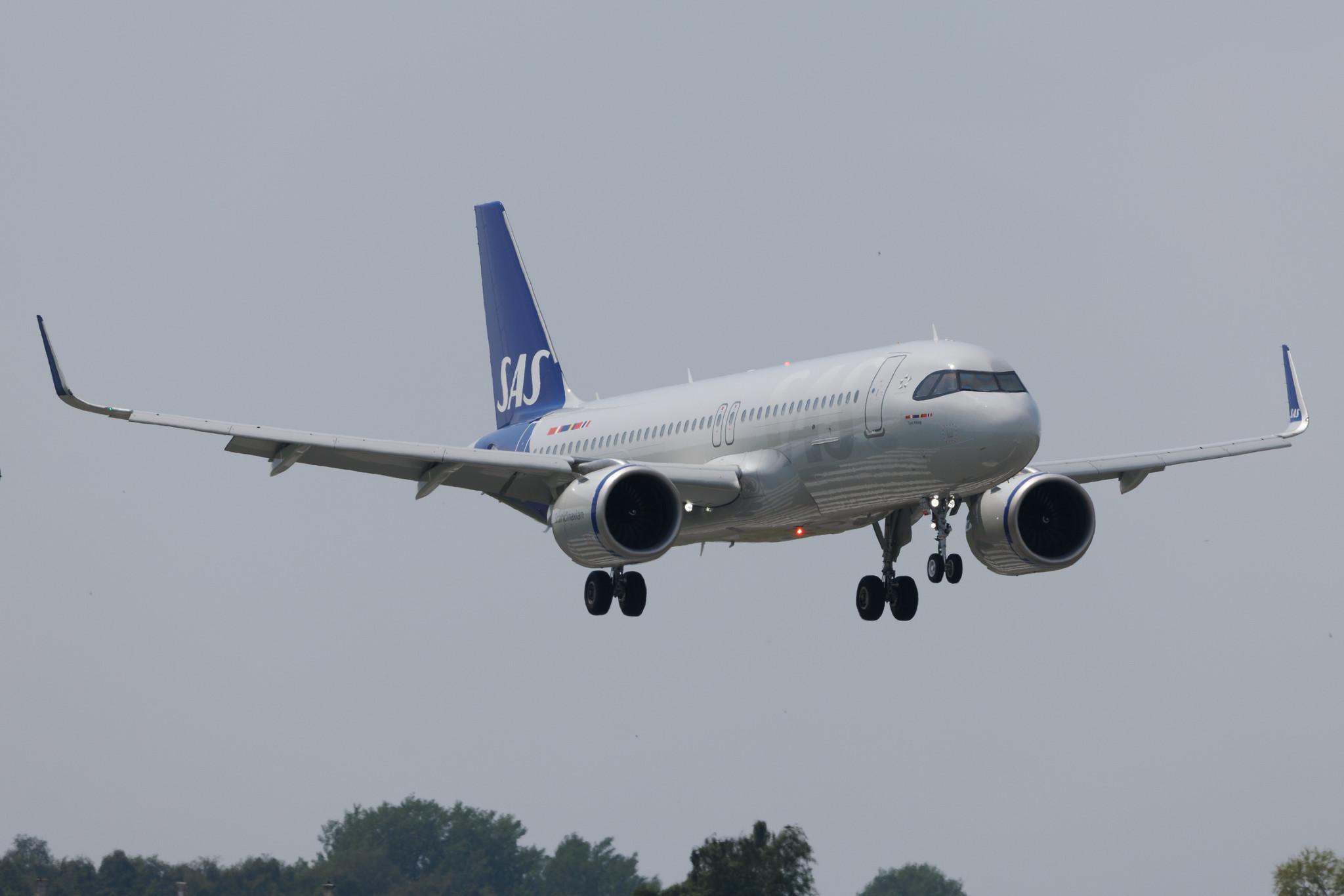 Copenhagen Airport: SAS (SK / SAS) | Operator: SAS Connect |  Airbus A320-251N A20N | EI-SCD | MSN 11759