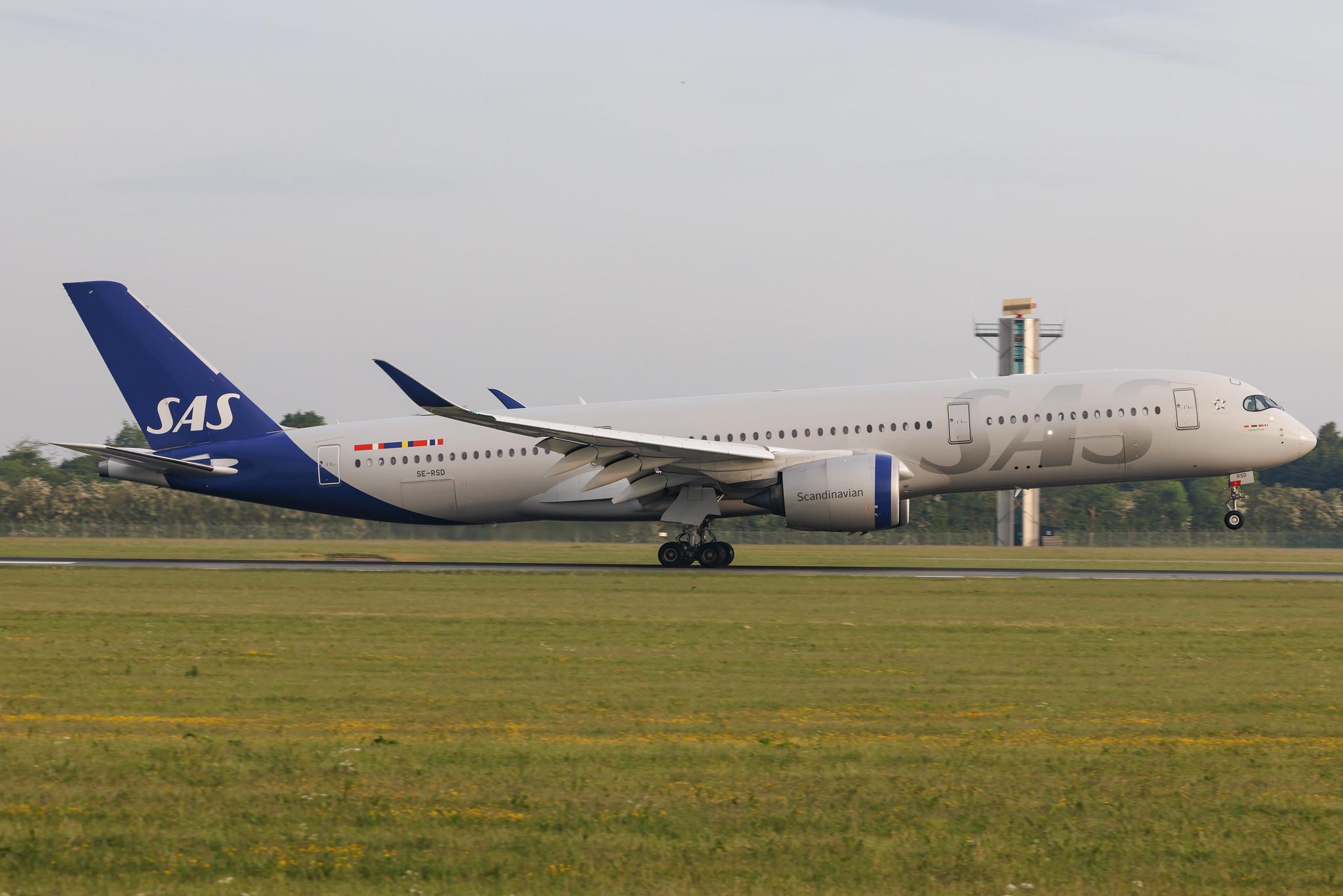 Copenhagen Airport: SAS (SK / SAS) | Airbus A350-941 A359 | SE-RSD | MSN 418