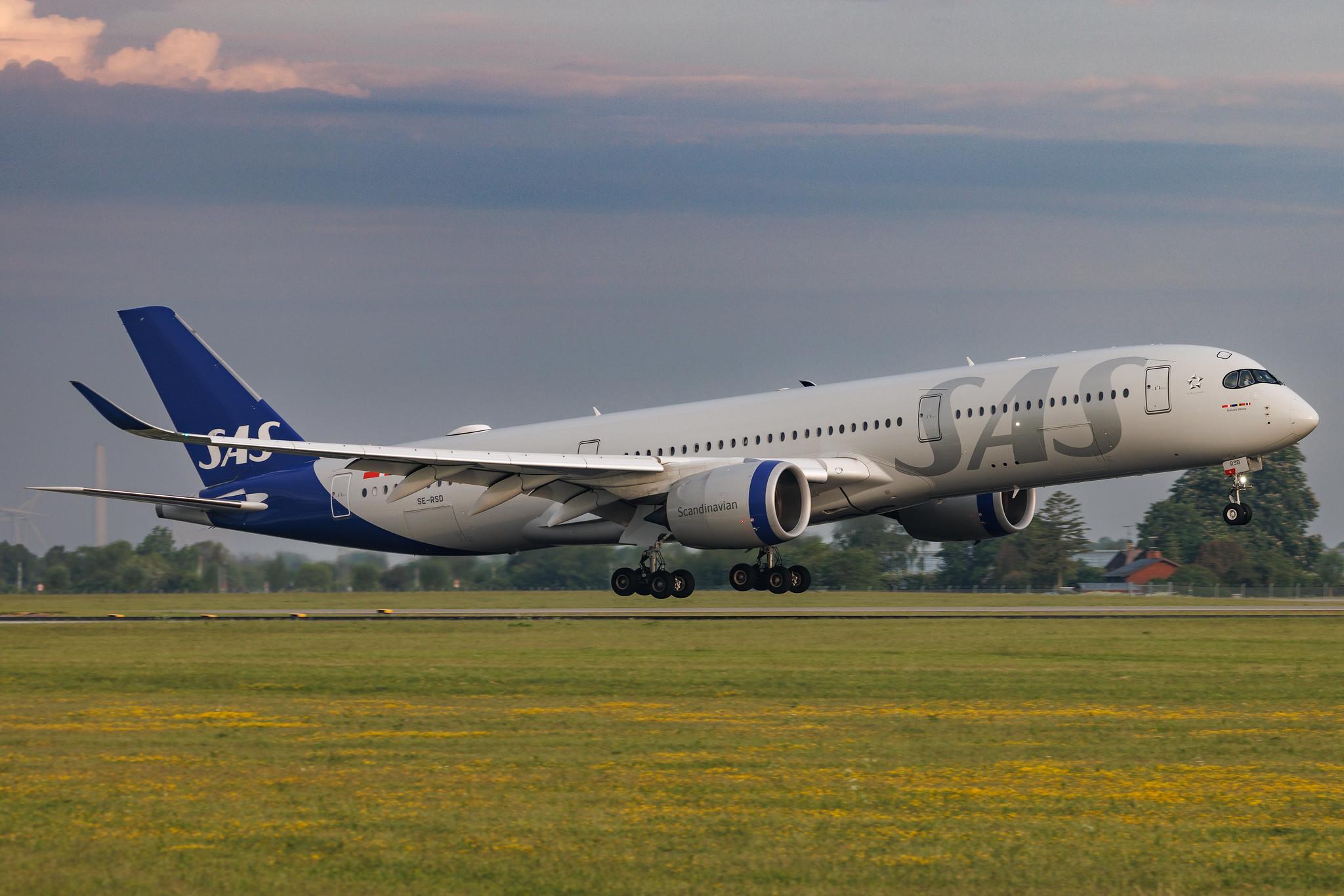 Copenhagen Airport: SAS (SK / SAS) | Airbus A350-941 A359 | SE-RSD | MSN 418