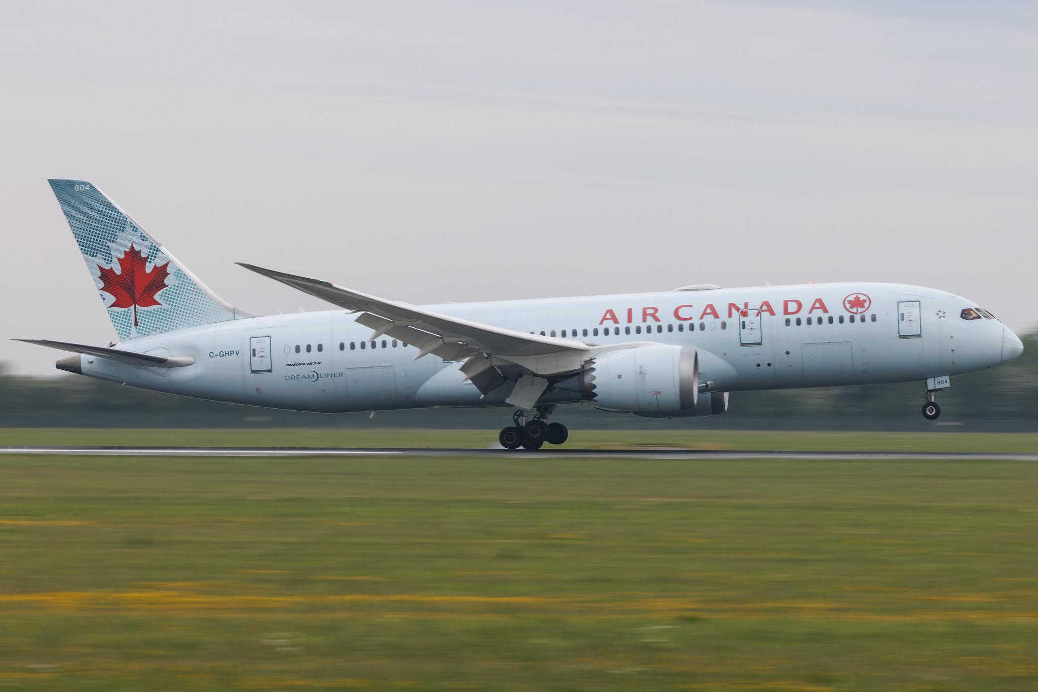 Copenhagen Airport: Air Canada (AC / ACA) | Boeing 787-8 Dreamliner B788 | C-GHPV | MSN 35260