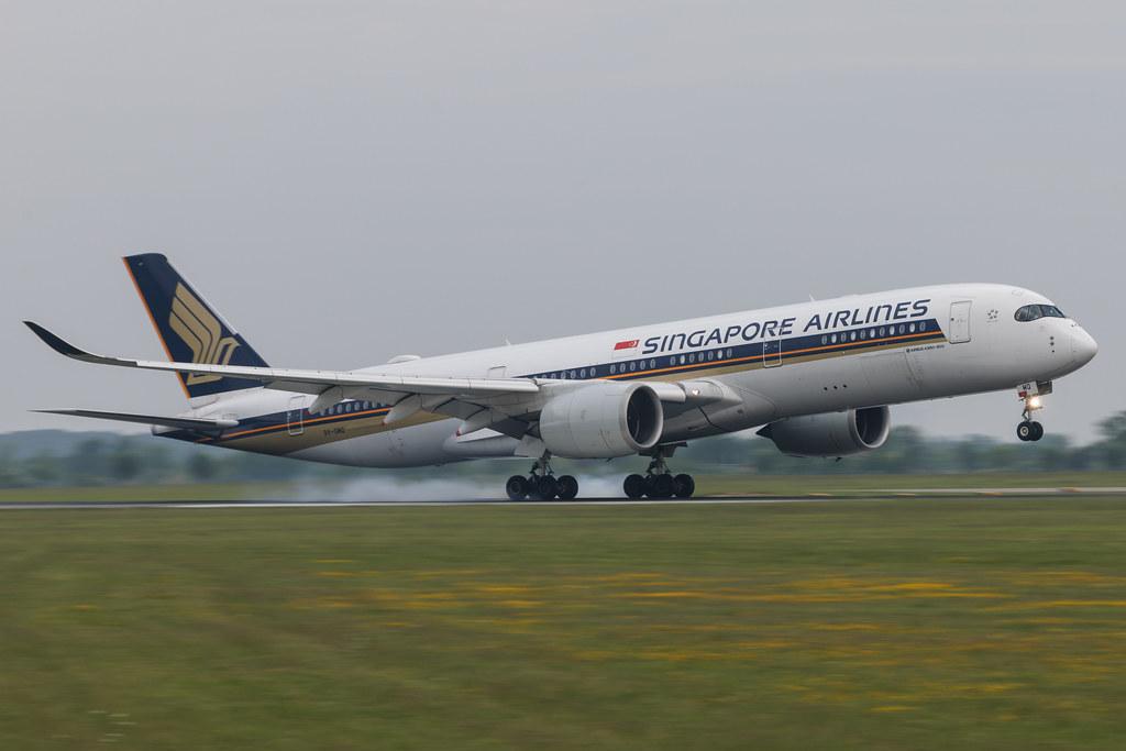 Copenhagen Airport: Singapore Airlines (SQ / SIA) | Airbus A350-941 A359 | 9V-SMQ | MSN 133