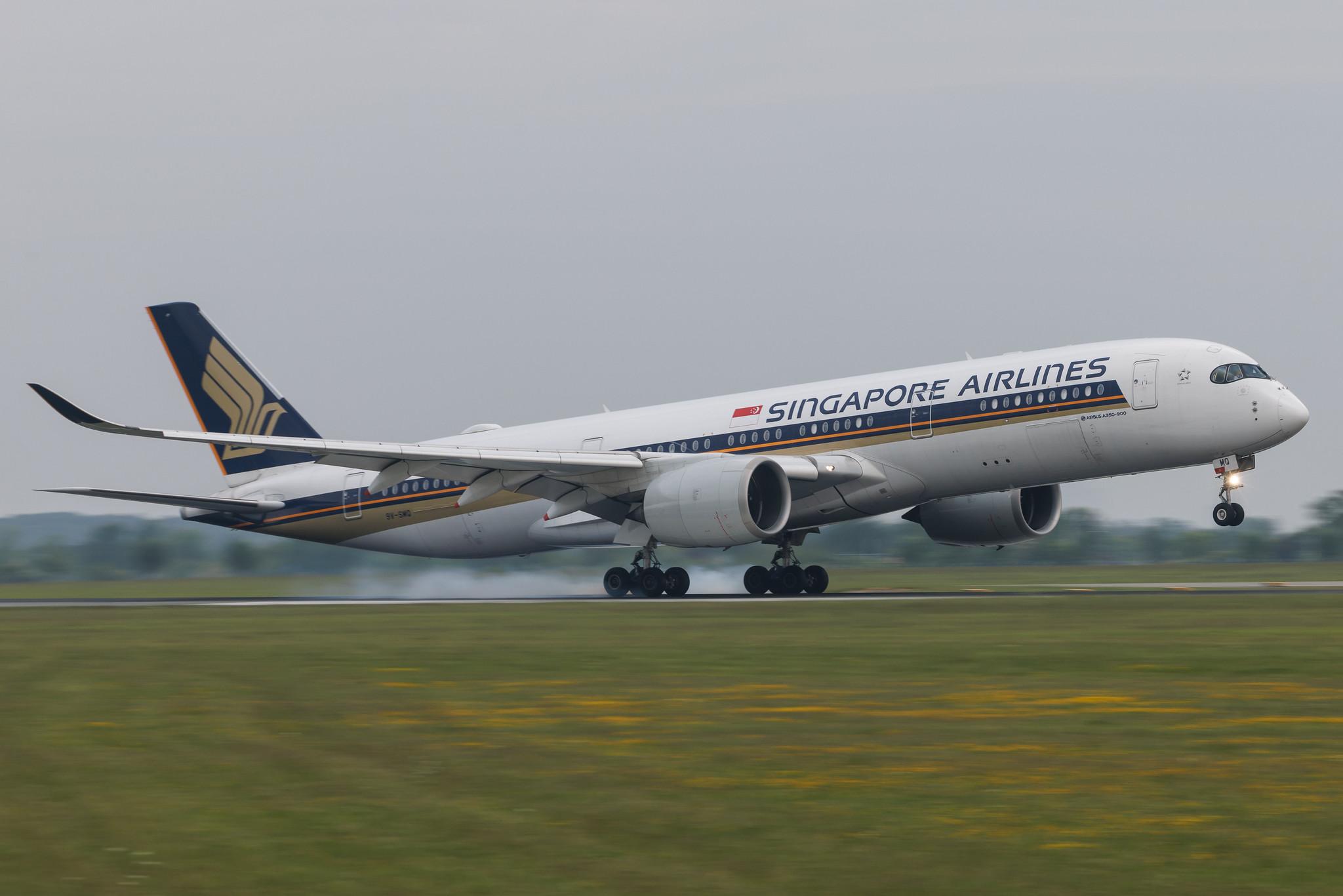 Copenhagen Airport: Singapore Airlines (SQ / SIA) | Airbus A350-941 A359 | 9V-SMQ | MSN 133