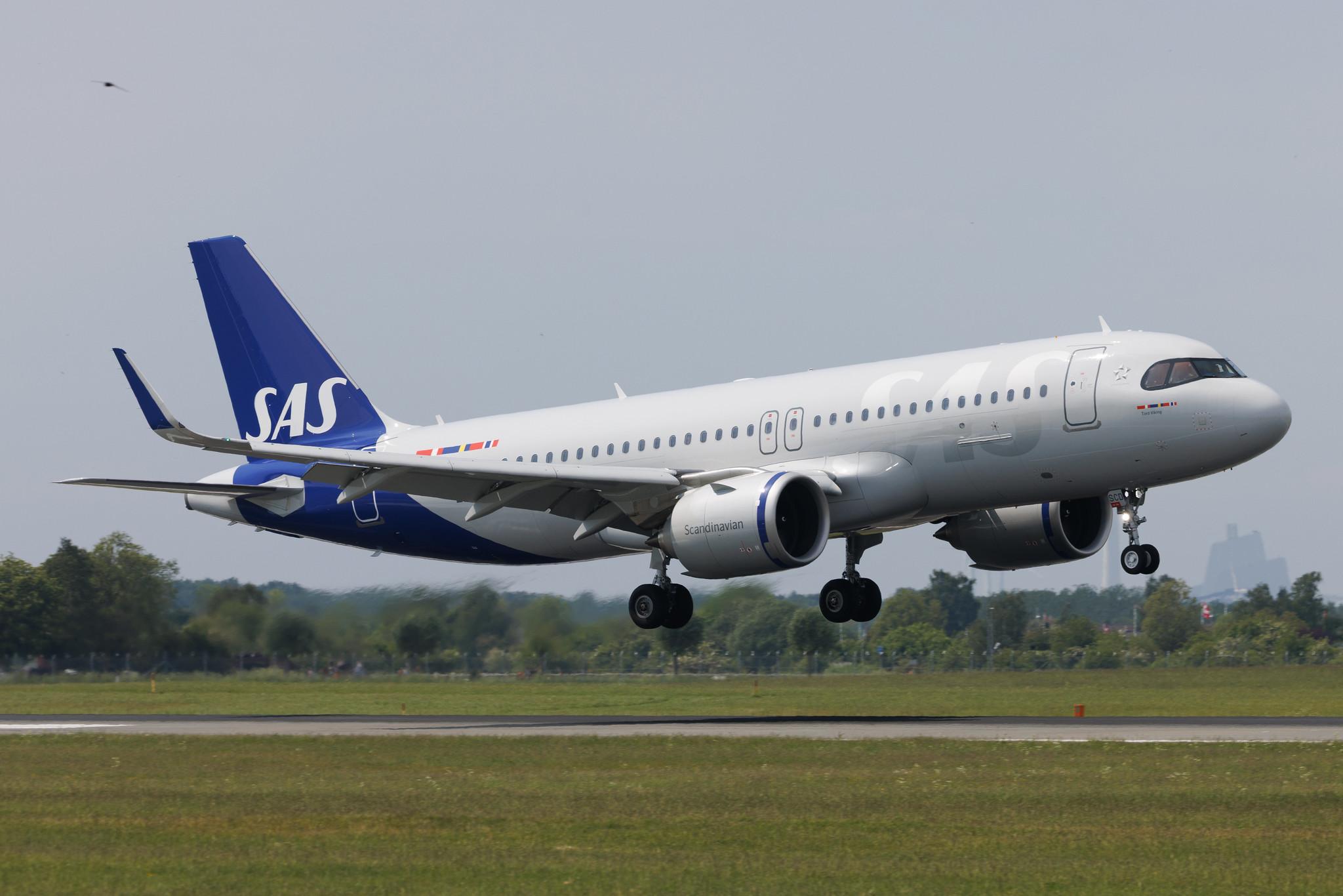 Copenhagen Airport: SAS (SK / SAS) | Operator: SAS Connect |  Airbus A320-251N A20N | EI-SCD | MSN 11759