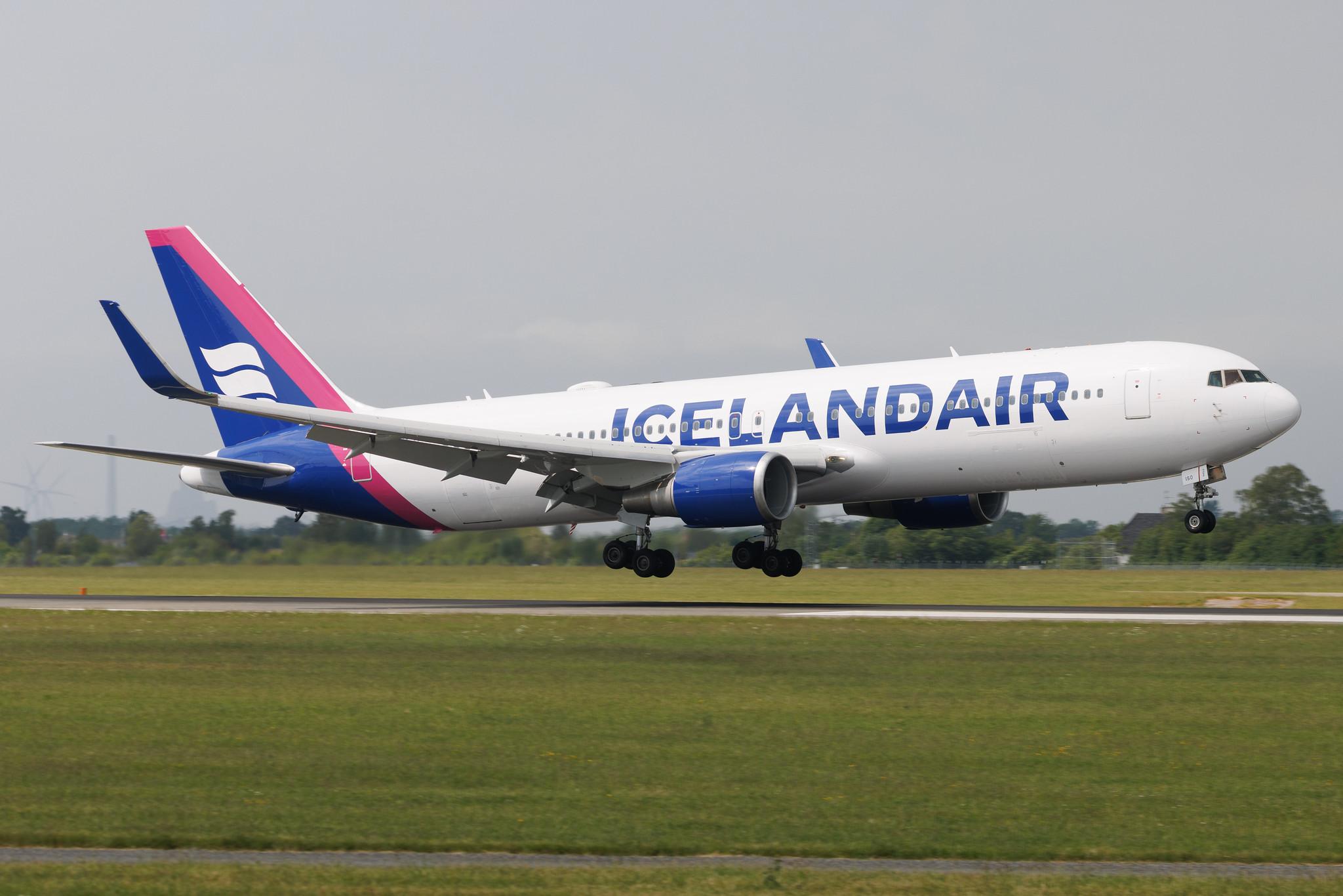 Copenhagen Airport: Icelandair (FI / ICE) | Boeing 767-319(ER) B763 | TF-ISO | MSN 29388
