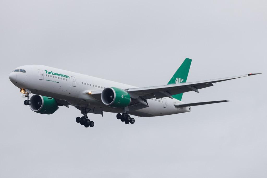 Frankfurt Airport: Turkmenistan Airlines (T5 / TUA) | Boeing 777-22K(LR) B77L | EZ-A778 | MSN 42296