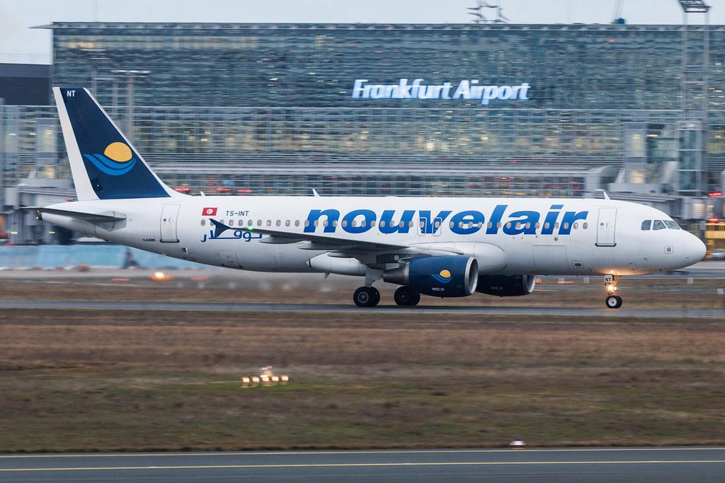 Frankfurt Airport: Nouvelair (BJ / LBT) | Airbus A320-214 A320 | TS-INT | MSN 03798