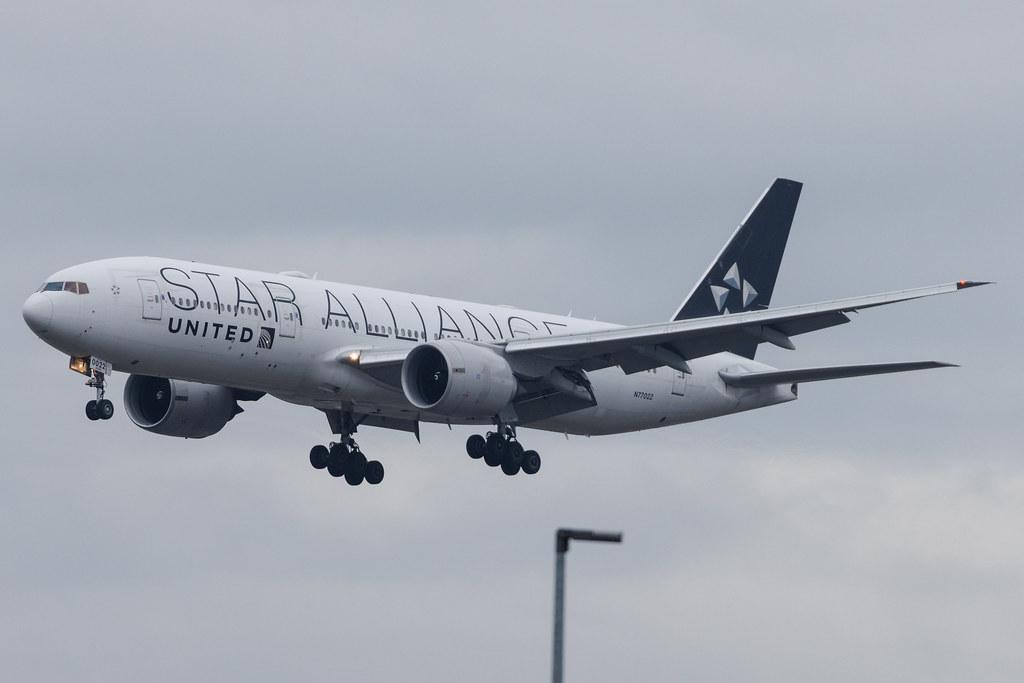Frankfurt Airport: United Airlines (UA / UAL) | Livery: Star Alliance livery | Boeing 777-224(ER) B772 | N77022 | MSN 39777
